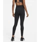 Лосини жіночі Nike Dri Fit One Black XS Чорний DM7278-010 - зображення 3