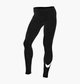 Лосини жіночі Nike W Nsw Essntl Gx Mr Lggng Swsh XS Чорний CZ8530-010 - зображення 1