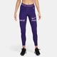 Лосини жіночі Nike W Np 365 Mr 7/8 Tight Tt Grx M Бузковий HV2306-547 - зображення 1