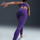Лосини жіночі Nike W Np 365 Mr 7/8 Tight Tt Grx M Бузковий HV2306-547 - зображення 6