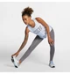 Лосини жіночі Nike Fast Grey M Сірий AT3103-056 - зображення 7