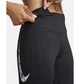 Лосини жіночі Nike Fast Mid-Rise 7/8 Running Leggings With Pockets Black S Чорний FN3268-010 - зображення 5