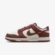 Кроссовки женские Nike Dunk Low 39 Бордовый IB4417-104 - изображение 1