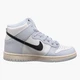 Кроссовки женские Nike Dunk High Aluminum (Gs) 37.5 Комбинированный DB2179-110 - изображение 3