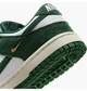 Кроссовки женские Nike Dunk Low White/Green 40.5 IB4417-100 - изображение 8