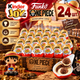 Шоколадні яйця Kinder Joy Funko One Piece 24 шт з молочним і какао кремом, вафельними кульками та іграшкою-сюрпризом - зображення 1