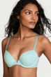 Бюстгальтер з ущільненою чашкою Victoria's Secret 75C Бірюзовий (156260) - зображення 1