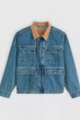 Мужская джинсовая куртка Levi's 52(XL) Синий (156534) - изображение 4