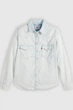 Женская джинсовая рубашка Levi's 42(S) Голубой (156531) - изображение 3