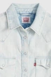 Женская джинсовая рубашка Levi's 44(M) Голубой (156531) - изображение 2