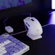 Мышь беспроводная Proove Gaming Superfight Wireless with charging dock White/Purple (WMSW00122002) - изображение 6