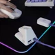 Мышь беспроводная Proove Gaming Superfight Wireless with charging dock White/Purple (WMSW00122002) - изображение 8