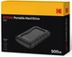 Внешний жесткий диск Kodak P110 500Gb USB 3.2 Gen1 (2.5") Черный - изображение 2