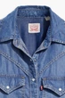 Жіноча джинсова сорочка Levi's 42(S) Синій (156415) - зображення 2