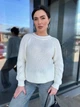 Свитер женский вязаный базовый молочный 42-52 с1524.5018 - изображение 2