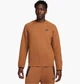 Свитшот мужской Nike M Tch Flc Crew M Коричневый FB7916-281 - изображение 1