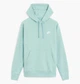 Худі чоловіче Nike Club Fleece 2XL Бірюзовий BV2654-310 - зображення 1