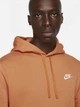 Худі чоловіче Nike Hoodie Sportswear Club Fleece XS Помаранчевий BV2654-808 - зображення 3