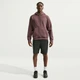 Худі чоловіче Nike Solo Swoosh M Мокко HV1082-502 - зображення 5