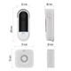 Умный беспроводной видеозвонок EMOS H4032 GoSmart на аккумуляторе с Wi-Fi - изображение 2