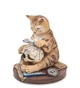 Коллекционная статуэтка «Кот-Ученый», 11х10 см, полистоун - изображение 5