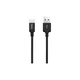 Дата кабель USB 2.0 AM to USB-C 2.0m 2A nylon X14 black HOCO (6957531062929) - изображение 1