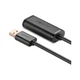 Дата кабель USB 2.0 AM to AF 15.0m Active black Ugreen (10323) - зображення 3
