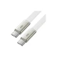 Дата кабель USB-C to USB-C 1.2m 60W 3A nylon white Acefast (6974316286257) - изображение 2
