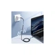 Дата кабель USB-C to USB-C 1.2m 60W braided black Choetech (XCC-1014) - изображение 2