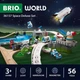 Zestaw kolejowy Brio World Kosmiczny Deluxe 56 elementów 36175 (7312350361575) - obraz 4