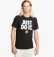 Футболка чоловіча Nike Sportswear Just Do It Verbiage L Чорно-білий DZ2989-010 - зображення 1