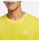 Футболка чоловіча Nike Nsw Club Tee XL Жовтий AR4997-732 - зображення 3