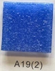 Лист мозаики Picasso Quartz (манка) 20x20 мм, лазурно-синий, 225 шт. (А 19) - изображение 2