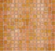 Лист мозаики Picaso Gold Star 20x20 светло-коричневый с медным блеском 225 шт (G 34) - изображение 1
