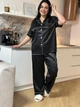 Стильна шовкова піжама для дівчат PLUS SIZE 2XL - зображення 4