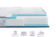 Матрац безпружинний HighFoam Largo Slim Plus NEW (Ларго Слім Плюс Нью) (Ларго Слім Плюс) - 70x190 см - зображення 2