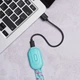 Закладка-ліхтарик Flexilight Rechargeable Фламінго 3,6х1,3х14,7 см з USB-зарядкою та димером для читання книг - зображення 7