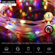 Умная RGB LED-гирлянда Oreunik 10 м 100 LED, Bluetooth, iDeal LED, синхронизация с музыкой, пульт, IP65, USB - изображение 3