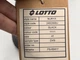 Кросівки Lotto NURYX 41 EU 26,5 cм чорні 2402350U-1111 - изображение 5