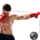 Тренажер мяч для бокса · Эспандер повязка на голову с мячиком Boxing Ball · Fight ball Файт бол мячик для бокса на резинке - изображение 1