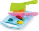 Игровой набор для лепки Kitchen Creations на 18 предметов с машиной для макарон и 5 цветами теста для детей от 3 лет для развития мелкой моторики - изображение 3