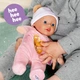 Интерактивная кукла BABY born Рози 30 см мягконабивная с бутылочкой и 6 звуками - изображение 5