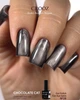 Гель-лак котяче око Crooz Cat Satin No28 Smoky Chocolate (димчастий шоколад) 8 мл - зображення 4