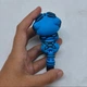 Коллекционная фигурка OYTOY Тигр Дерпи К-поп мини 6x4x10 см синяя из пластика для интерьера и фанатов современной поп-культуры и дизайна - изображение 3