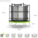 Батут Zipro Jump Pro с внутренней сеткой 6FT 183 см (5902659843166) - изображение 9