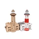 Збірна дерев'яна модель Lighthouse Нижній Бердянський маяк Україна - зображення 2