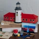 Збірна дерев'яна модель Lighthouse Маяк на острові Зміїний з прибудовою Україна - зображення 8