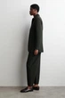 Блейзер жіночий COS longline wool-blend blazer 1298608001 Eur 40 Зелений - зображення 5