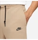 Брюки чоловічі Nike Tch Flc Jggr S Бежевий FB8002-247 - зображення 6