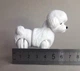 Фигурка собаки породы Той Пудель Toy Poodle Игрушка Декор Антистресс 3D печать Пластик 70 мм Белый - изображение 3